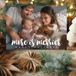 More is Merrier Holiday Photo