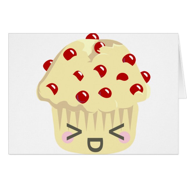 More Kawaii Muffin Faces (Front Horizontal)
