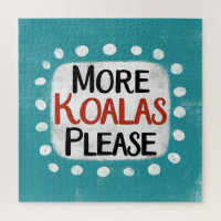 More Koalas Please Jigsaw Puzzle