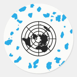 More Land #GLOBEXIT Round Stickers