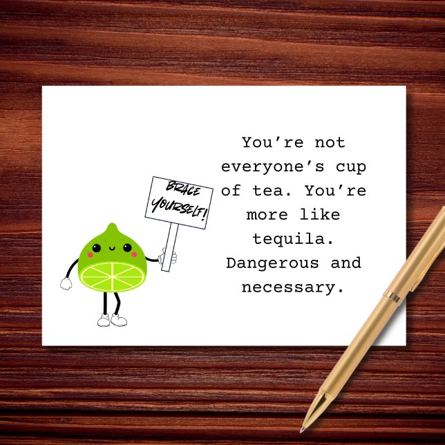 More Like Tequila Than Tea Card (Creator Uploaded)