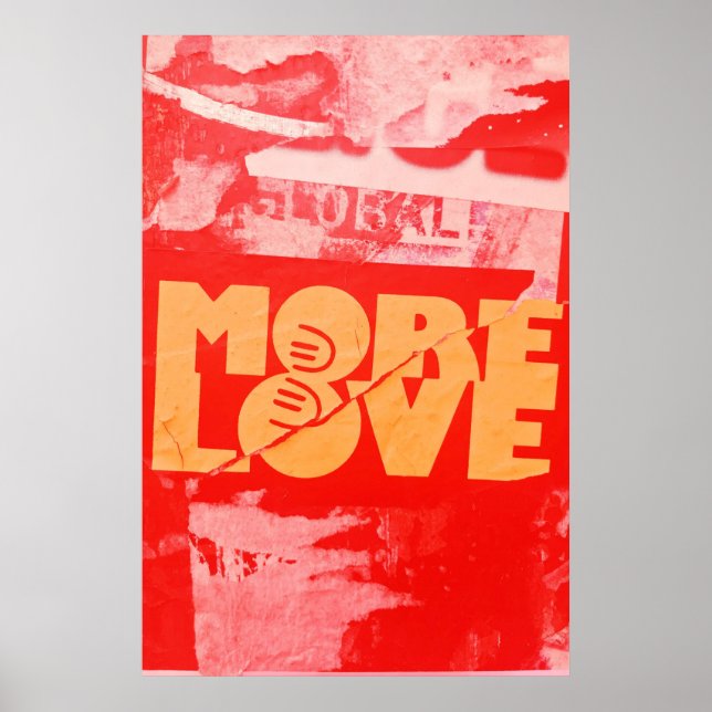 More Love Pop Art, Modern Original Poster (Front)