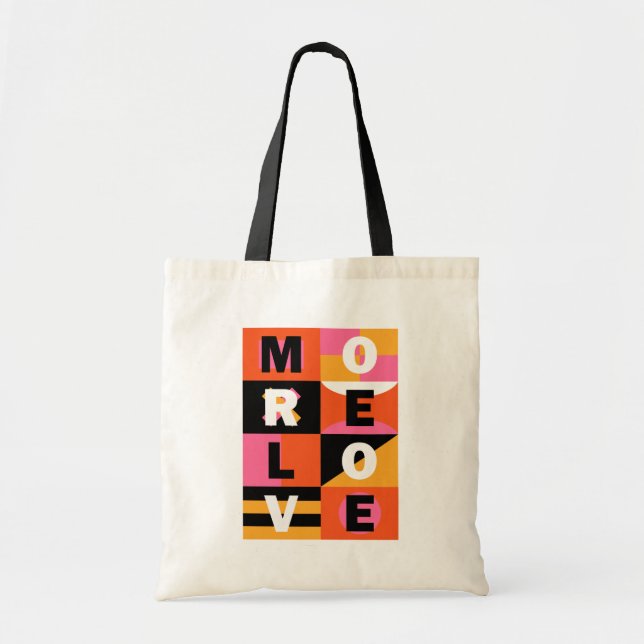 More Love Tote Bag (Front)