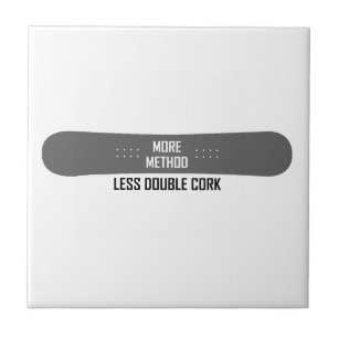 More Method Less Double Cork Ceramic Tile