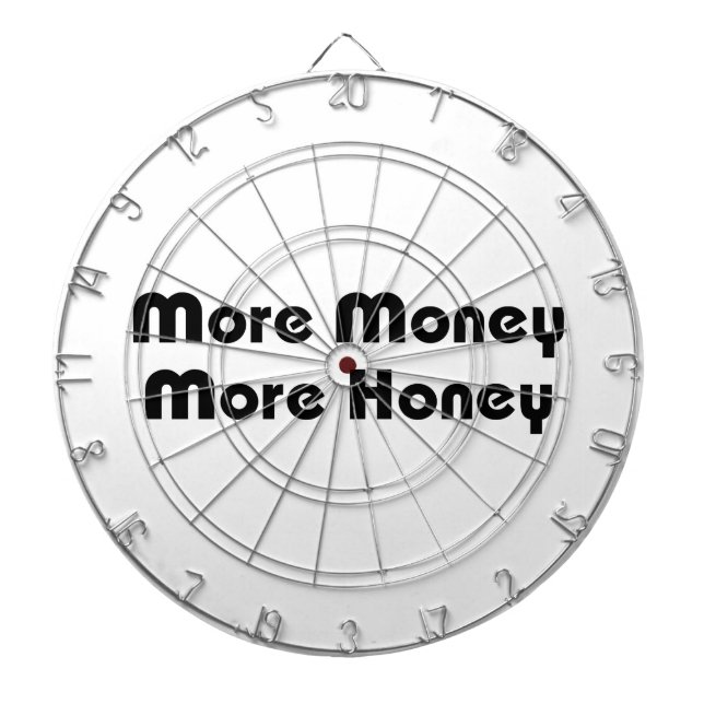 More Money More Honey Dartboard (Front)