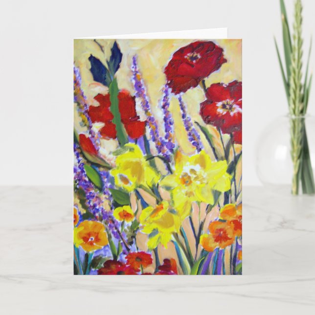 More of Dianne's Flowers Card (Front)