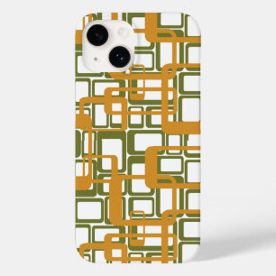 More Open Mid-Century Modern Rectangles Again Case-Mate iPhone 14 Case