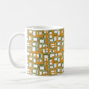 More Open Mid-Century Modern Rectangles Again  Coffee Mug