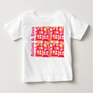 More Open Mid-Century Modern Rectangles Baby T-Shi T-Shirt