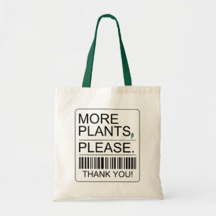 More Plants Please Gardening Plant Lover Gift Tote Bag