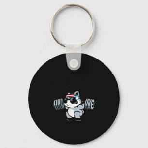 More Plates Less Self Hates Ssum Gym  Key Ring