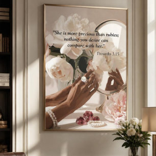 “More Precious Than Rubies " Poster