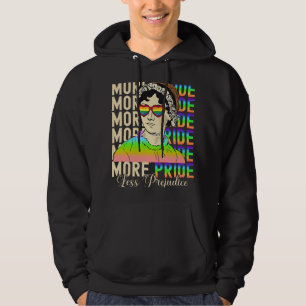 More Pride Less Prejudice Lgbt Gay Proud Ally Prid Hoodie