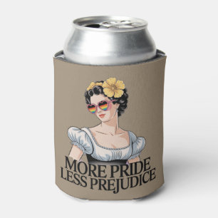 More Pride Less Prejudice LGBTQ Proud Ally Pride Can Cooler