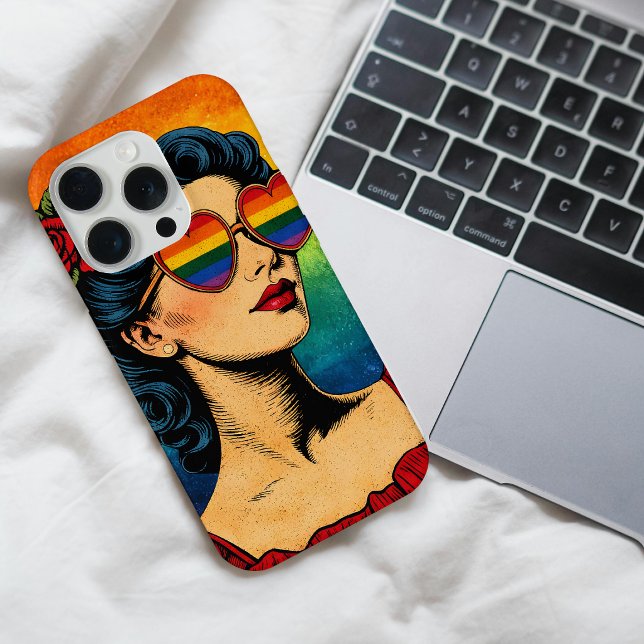 More Pride Less Prejudice Pride Month LGBTQ iPhone Case (Creator Uploaded)