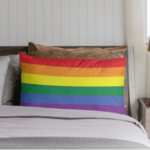 More Pride Less Prejudice Pride Month LGBTQ Lumbar Cushion