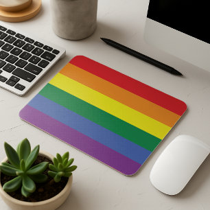 More Pride Less Prejudice Pride Month LGBTQ Mouse Pad