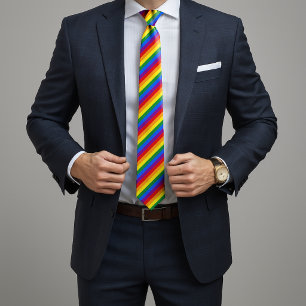 More Pride Less Prejudice Pride Month LGBTQ Tie
