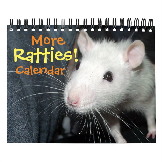  More Ratties! (small) calendar (Cover)