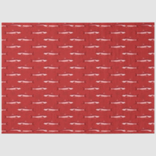 More Red and Navy Nautical Series Design 3 Tissue Paper