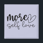 "More Self Love" Boho Inspirational Motivational Magnet<br><div class="desc">Add a gentle reminder to your daily routine with this "More Self Love" boho-style motivational magnet. Designed in modern minimalist style with soft, calming tones and elegant typography, it's perfect for encouraging self-care, self-worth, and positive energy. Whether displayed on your fridge, office board, or locker, this small but powerful magnet...</div>