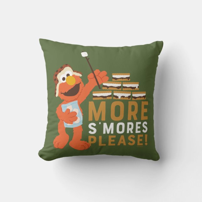 More S'mores Please! Cushion (Front)