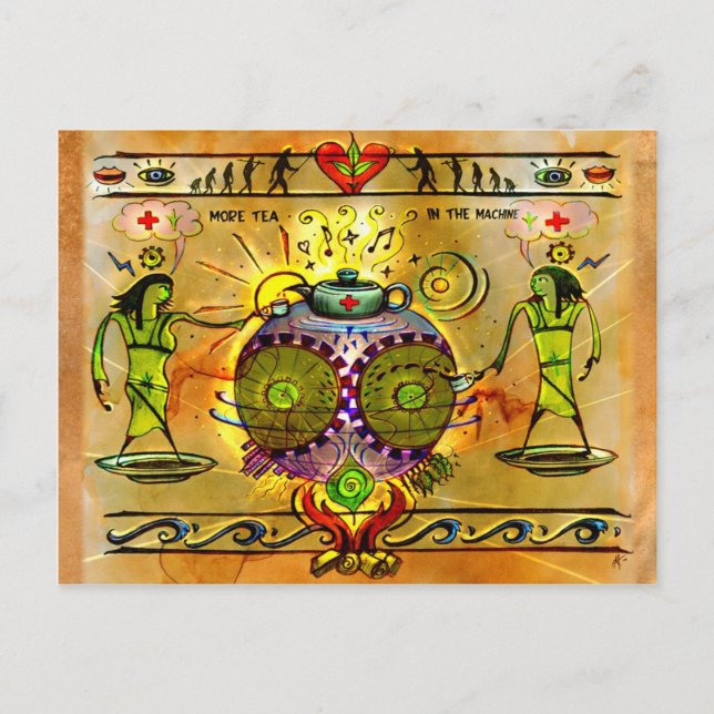 More Tea postcard (Front)