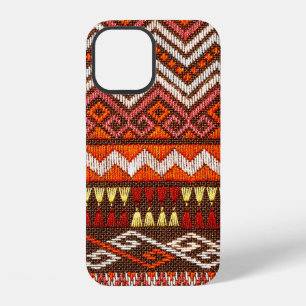 More than 100 years old colourful thai handcraft p iPhone 12 case