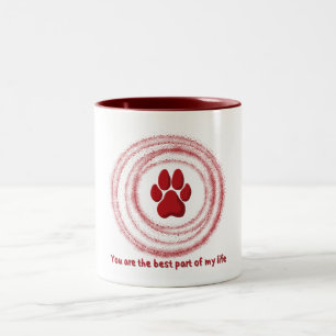 More Than a Pet: The Dog Owner Collection Two-Tone Coffee Mug