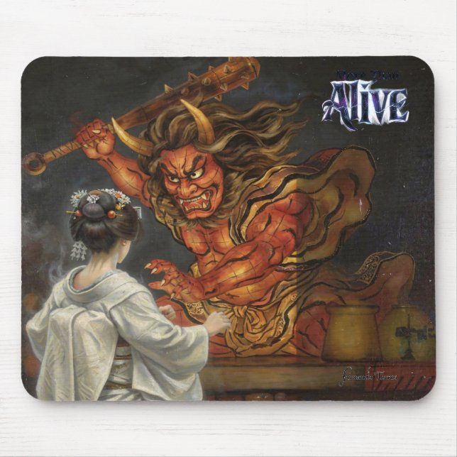 More Than Alive Mousepad (Front)