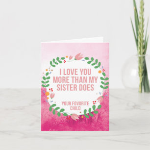 More Than Heartfelt Mother's Day Card