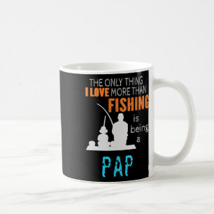 More Than Love Fishing Pap Special Grandpa  Coffee Mug