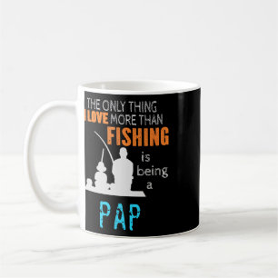 More Than Love Fishing Pap Special Grandpa  Coffee Mug