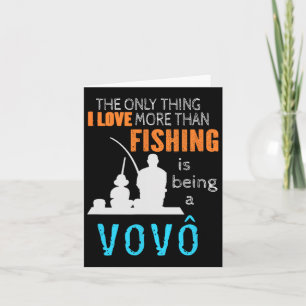 More Than Love Fishing Vovô Portuguese Brazilian G Card