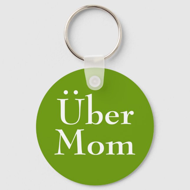 More than Super Mum... Key Ring (Front)