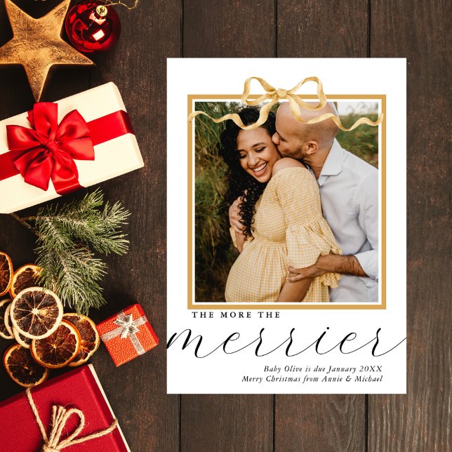 More The Merrier Christmas Pregnancy Announcement (Creator Uploaded)