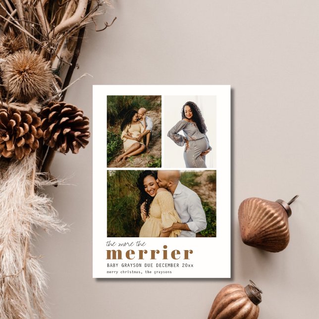 More The Merrier Christmas Pregnancy Announcement (Creator Uploaded)