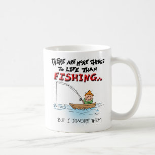 More Things to Life-fishing Coffee Mug