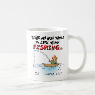 More Things to Life-fishing Coffee Mug