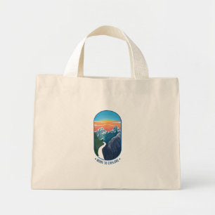 More to explore mini tote bag