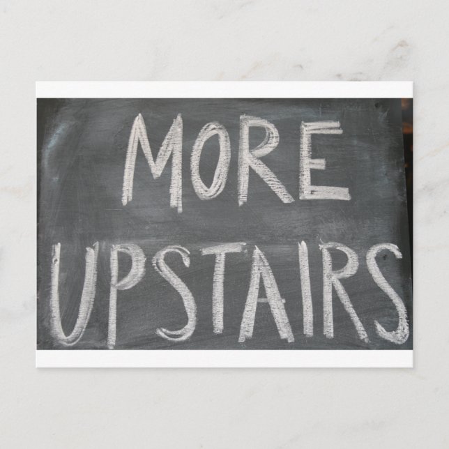 more upstairs postcard (Front)