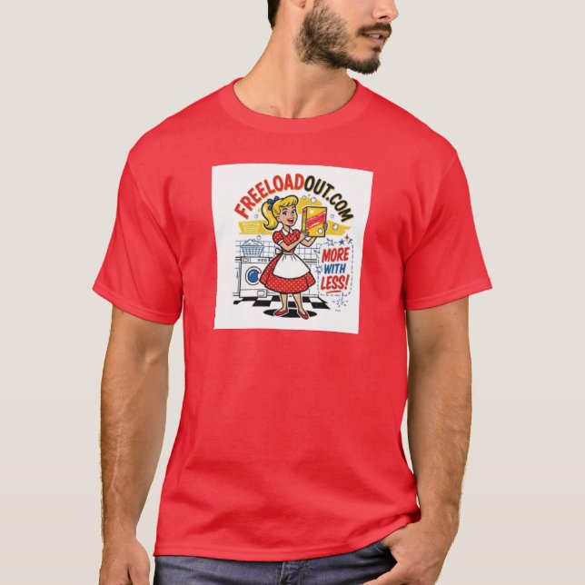More with Less T-Shirt (Front)