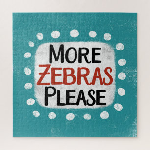 More Zebras Please Jigsaw Puzzle