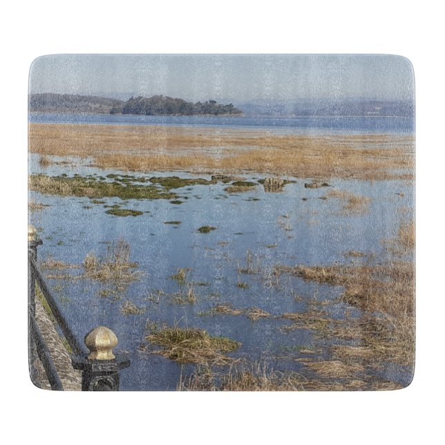 Morecambe Bay High Tide Chopping Board (Front)