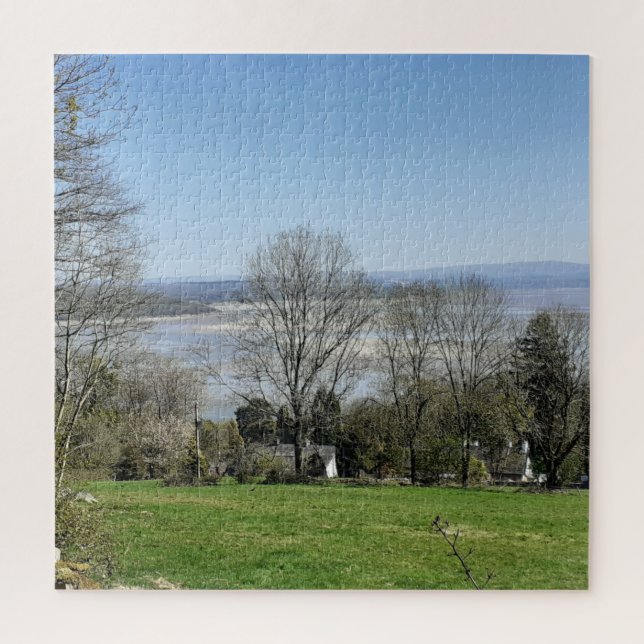 Morecambe Bay In Spring Jigsaw Puzzle (Vertical)