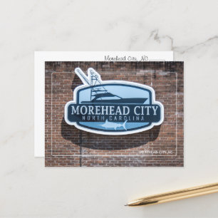 Morehead City NC – Coastal North Carolina Souvenir Postcard