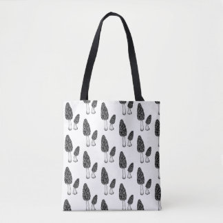 Morel All-Over Print Tote Bag