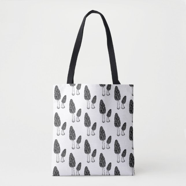 Morel All-Over Print Tote Bag (Front)