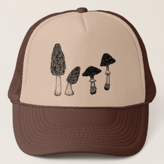 Morel & Amanita Trucker Hat