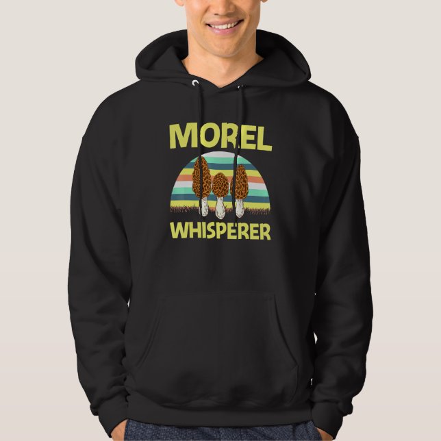 Morel For Men Women Morel Mushroom Fungi Hunter 3 Hoodie (Front)